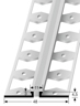 MPlus Dehnfugenprofil 301 S SBS 250cm 3,0mm Alu Silber elox. F4 / Silikon grau